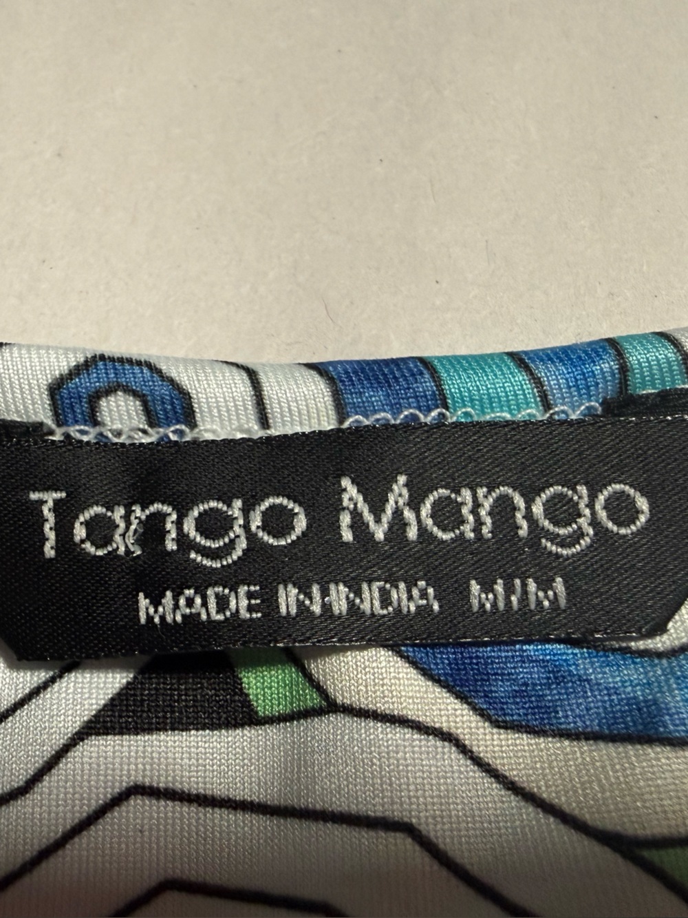 Tango Mango Sleeveless Circle Print Bubble Dress Size Medium NWT Resort Cruise - Picture 6 of 11